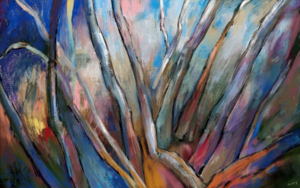 Malerisches Bild - Zeitgeist 2 70x43cm